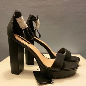 Forever 21 Ankle Strap Heels